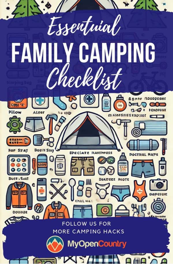 Discover the ultimate family camping checklist tailored for tent, RV, and cabin trips! Ensure nothing is forgotten with our comprehensive printable list that covers everything from kitchen essentials to toiletries and clothing. Perfect for any family outing, whether it's a weekend getaway or a longer adventure. Get prepared and make your next family camp stress-free and memorable!